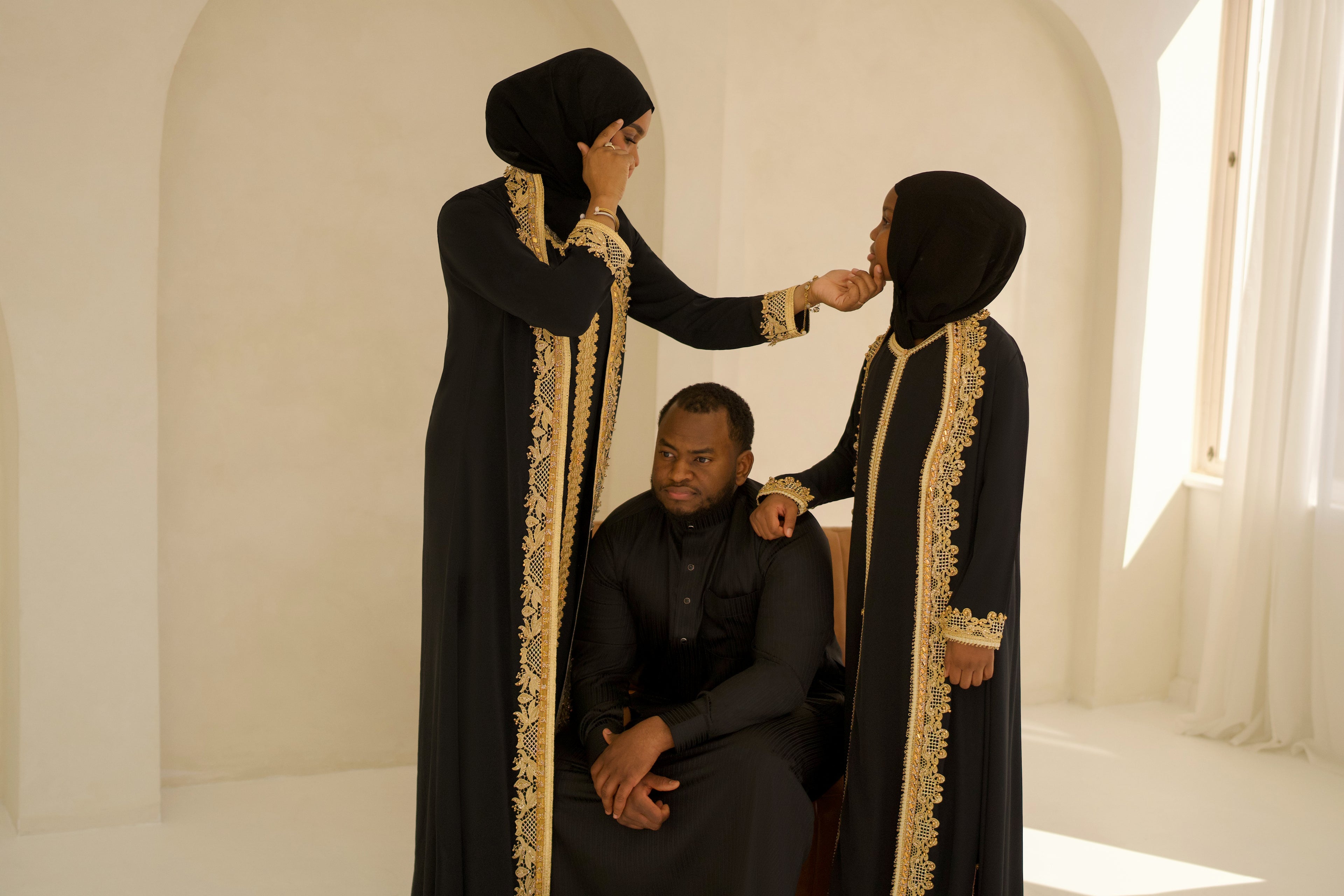 Ruqayya Women Embroidered Abaya