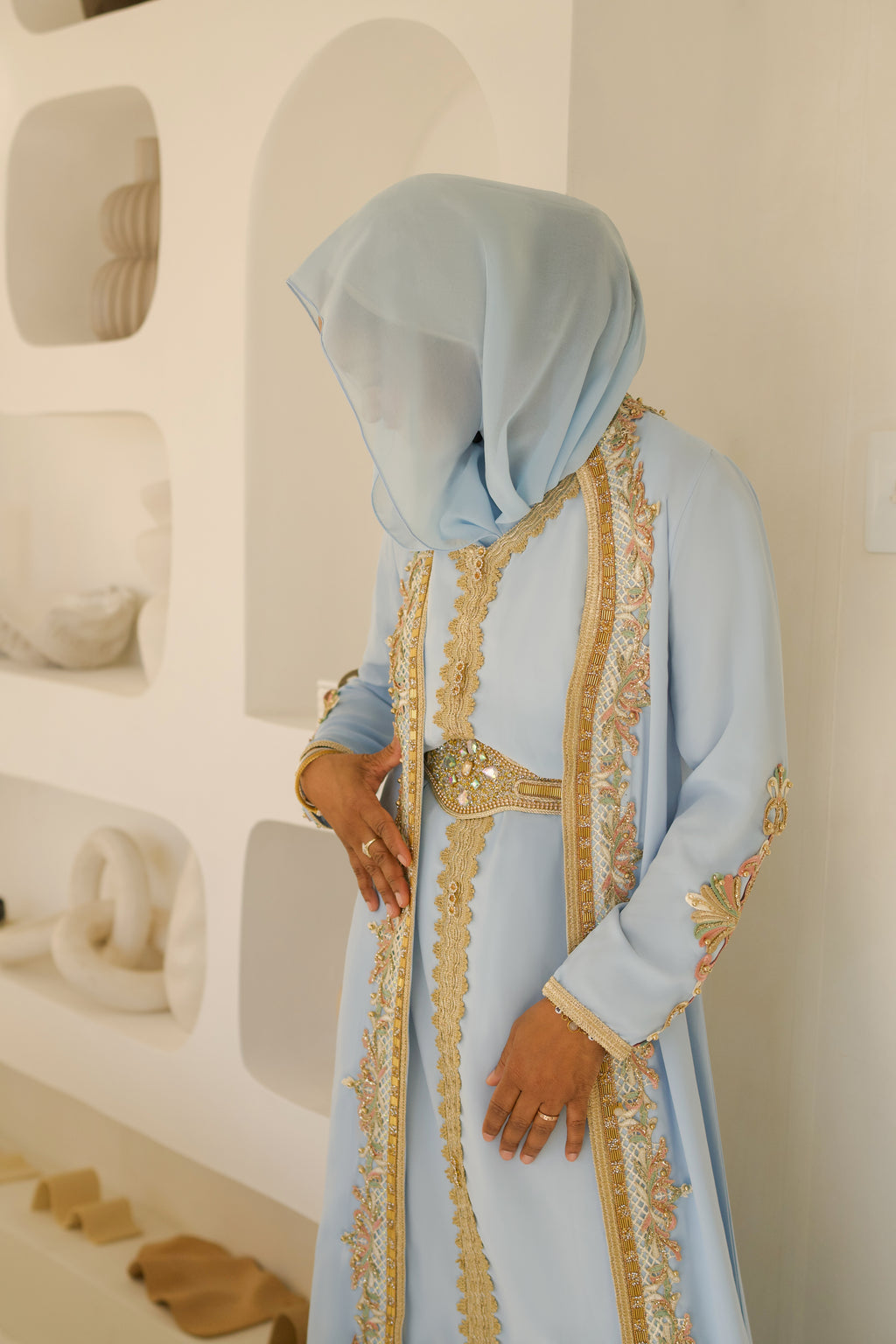 Ruqayya Women Embroidered Abaya