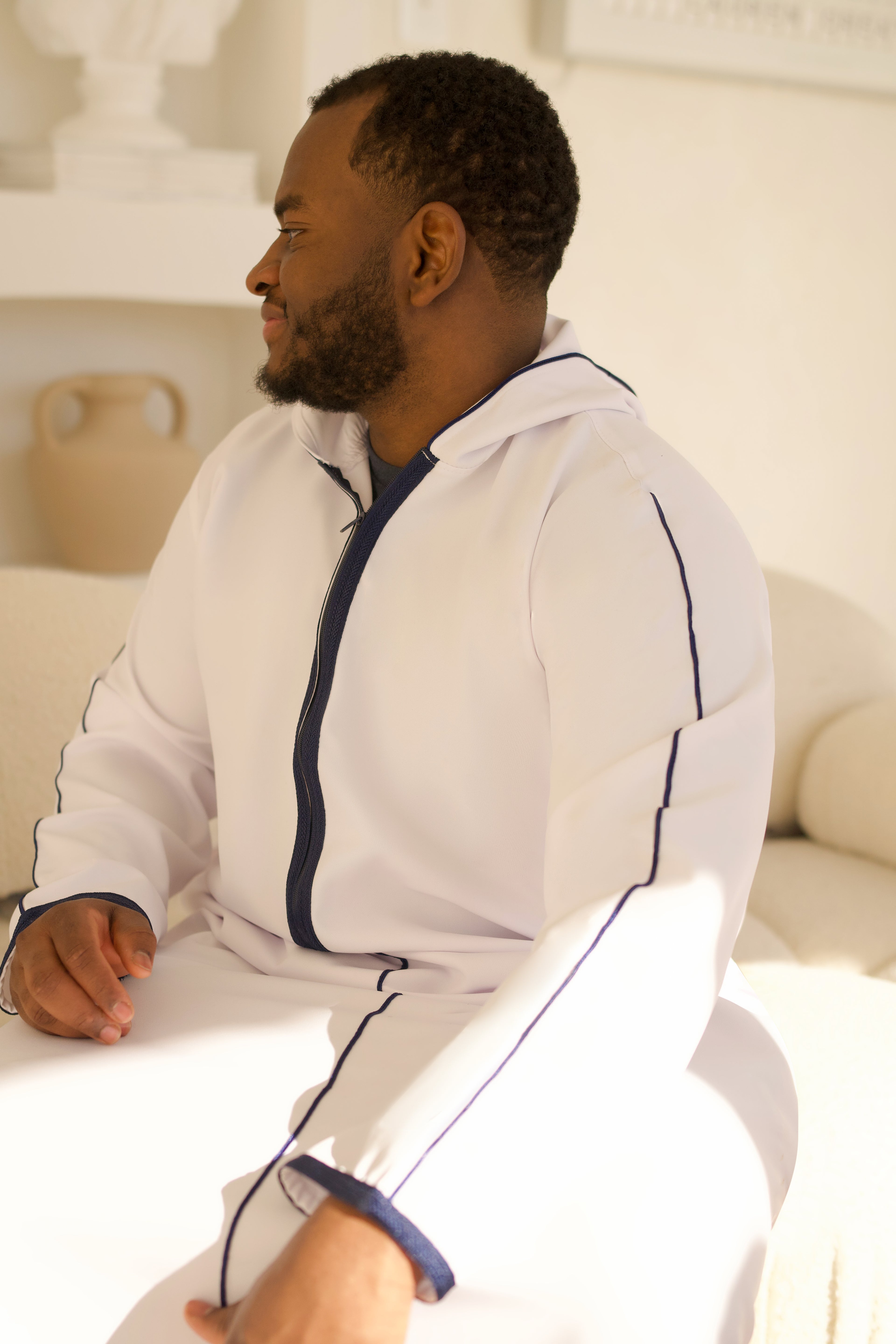 Rihla Men Hooded Thobe