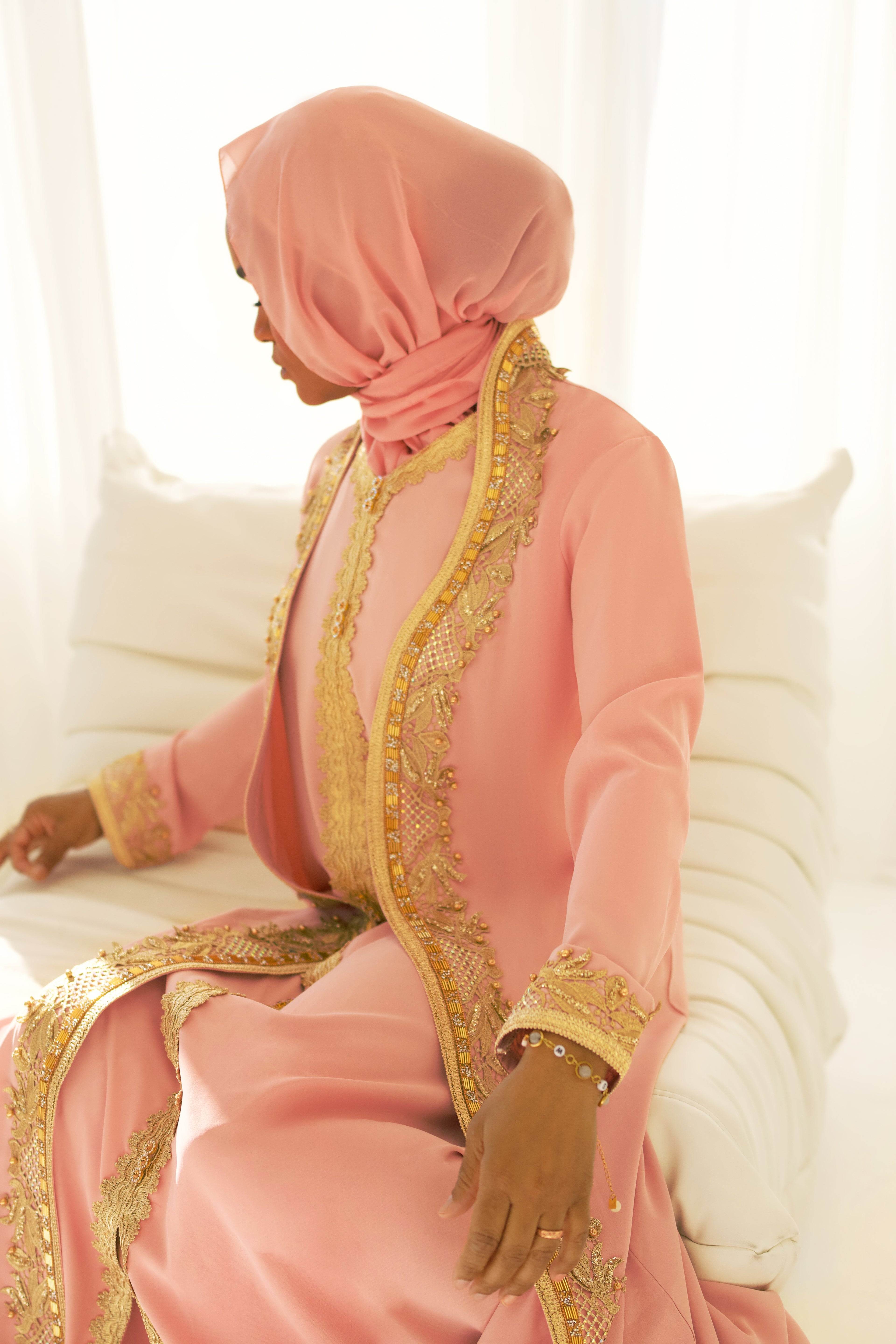 Ruqayya Women Embroidered Abaya
