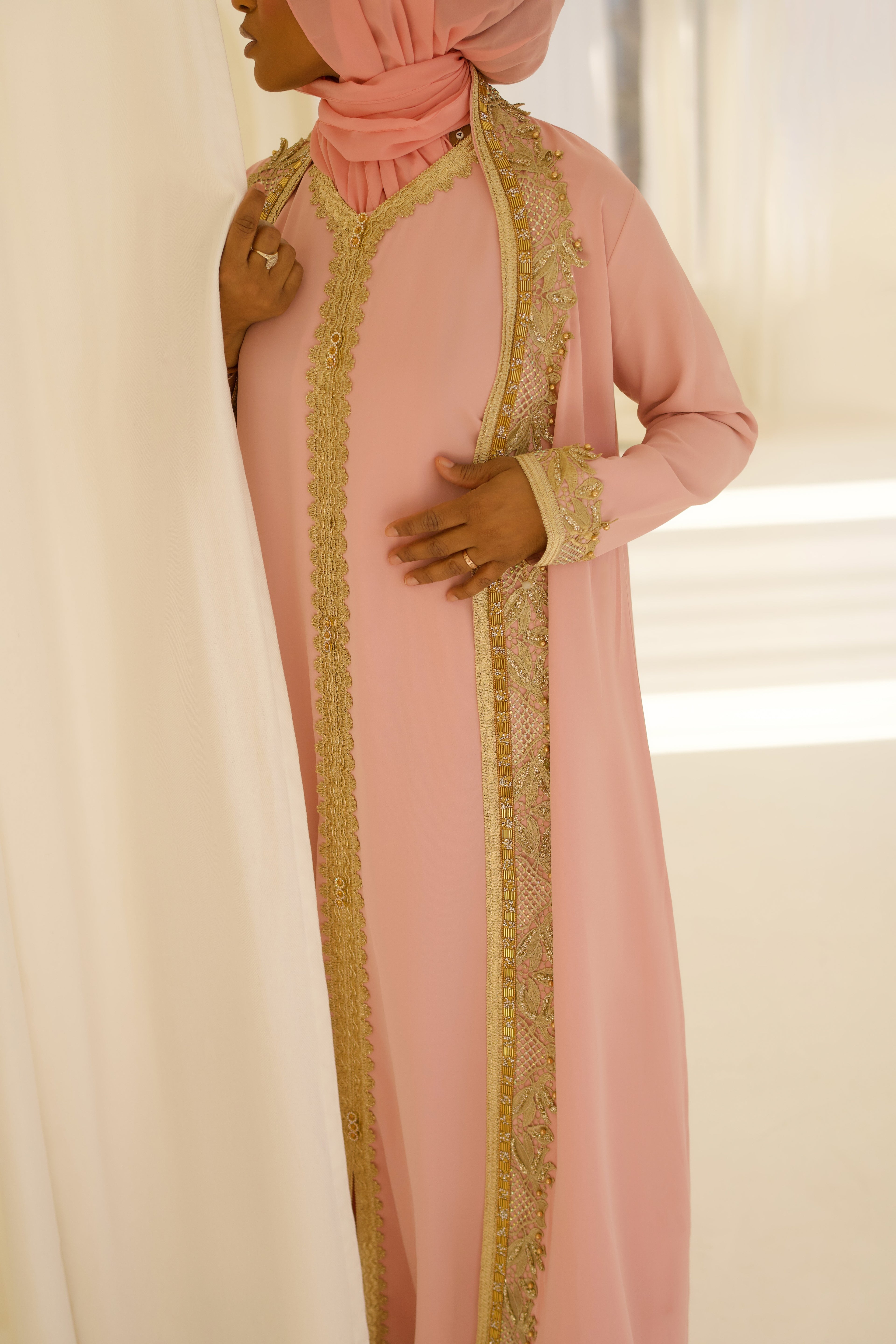 Ruqayya Women Embroidered Abaya