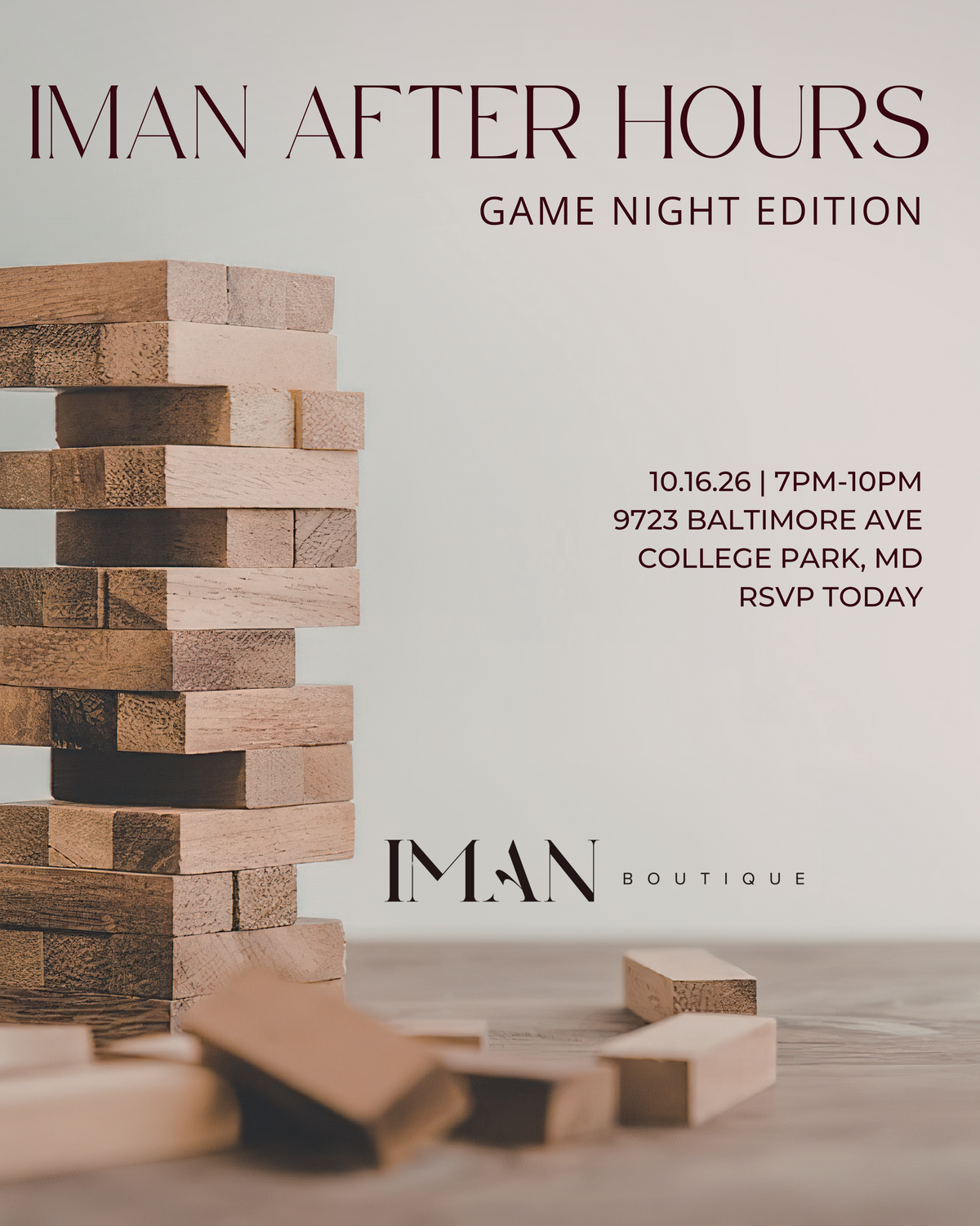 Iman After Hours: Game Night Edition